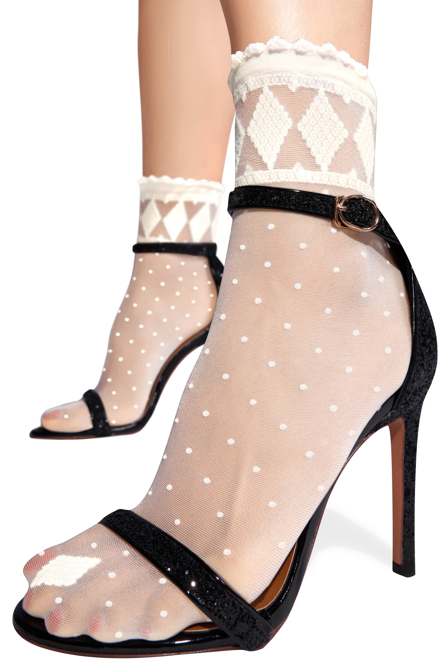 The Roxy-Monroe Cream Polka Dot